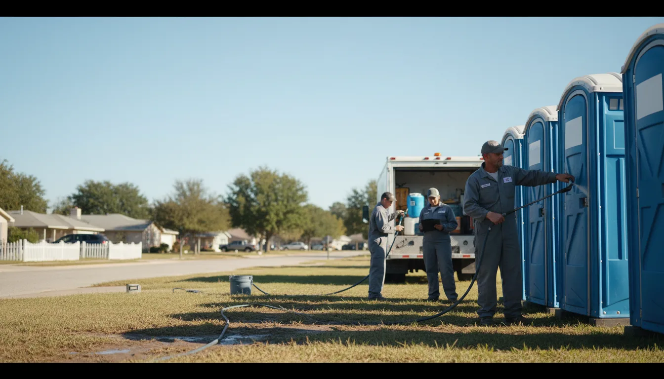 Long-Term Portable Toilet Rental in Andover, IL near me
